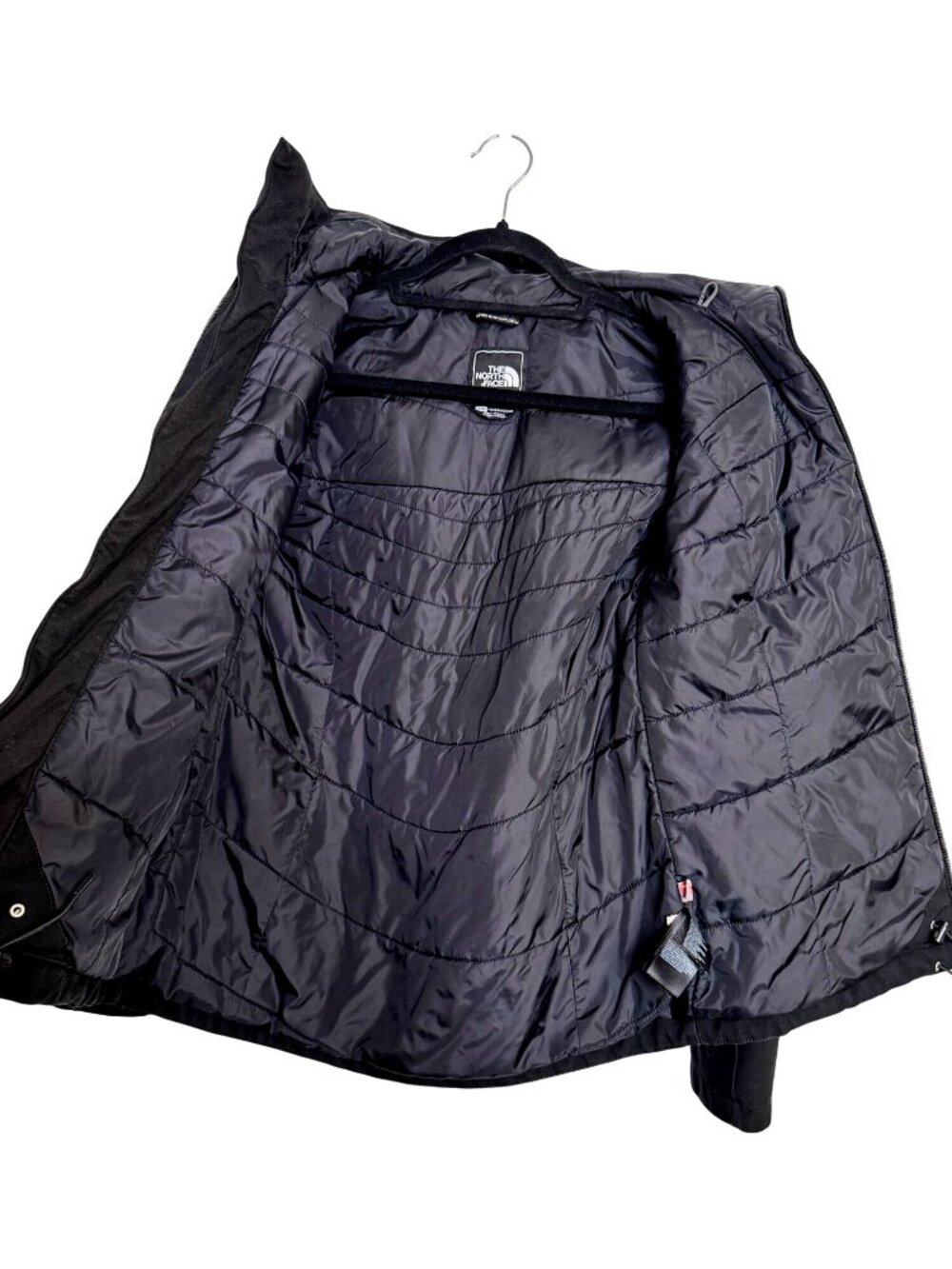 The North Face Apex Elevation XS Primaloft Insulated Women's Jacket EUC Black Ho - Picture 4 of 12
